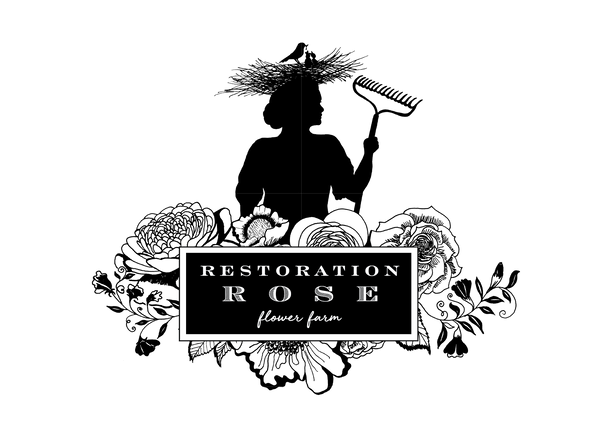 Restoration Rose Farm logo